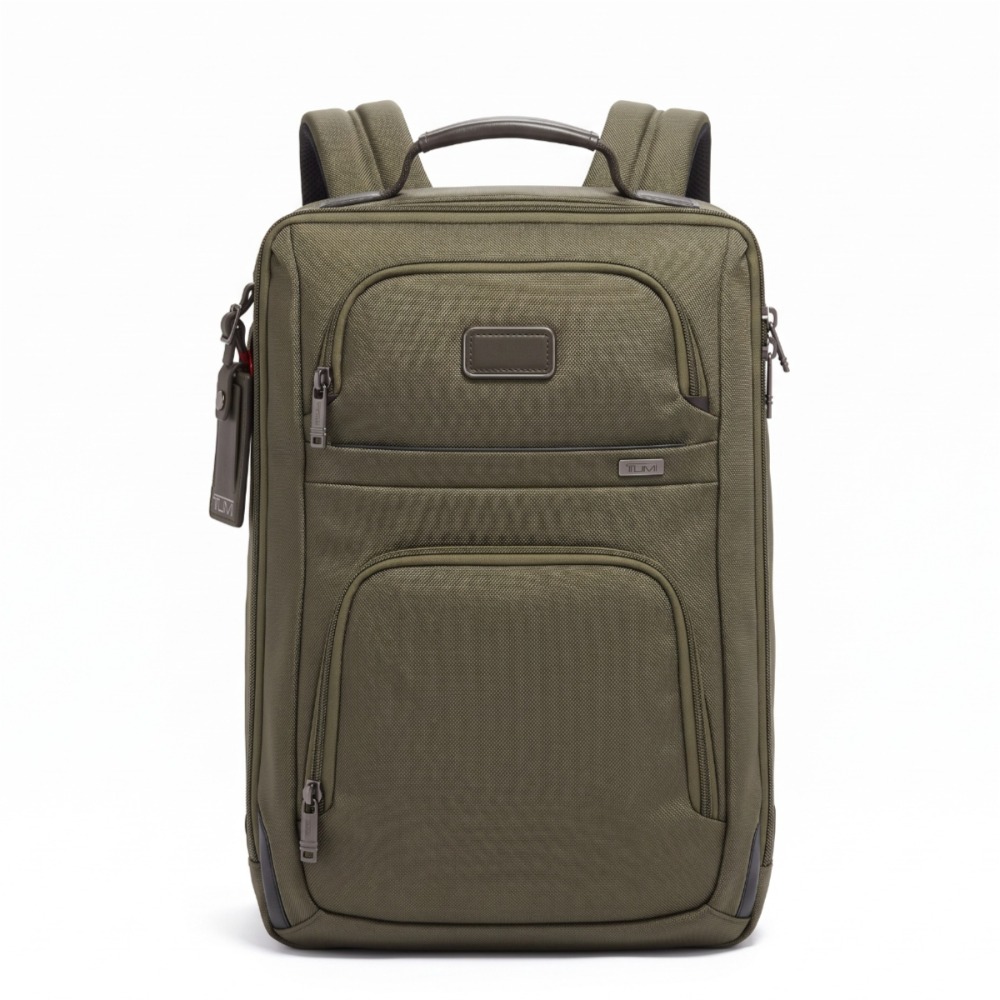 Laptop Backpack 15.6 - Luxuriöser Herren-Rucksack aus ballistischem Nylon, schlanke